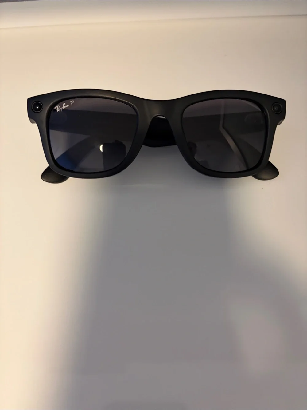 Ray-Ban Men’s Black and Tan Sunglasses Gen 1